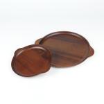 Premium Acacia Wood Tray – Elegant Serving Platter for Food, Drinks, or Home D