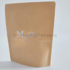 China Reusable Easy Filling Kraft Paper Shopping Bag , Custom Brown Paper Carrier Bags wholesale