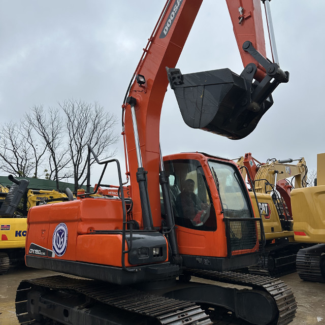 Reliable Doosan DX150 Used Crawler Excavator Durable and High Performance  Medium Excavator Construction Equipment