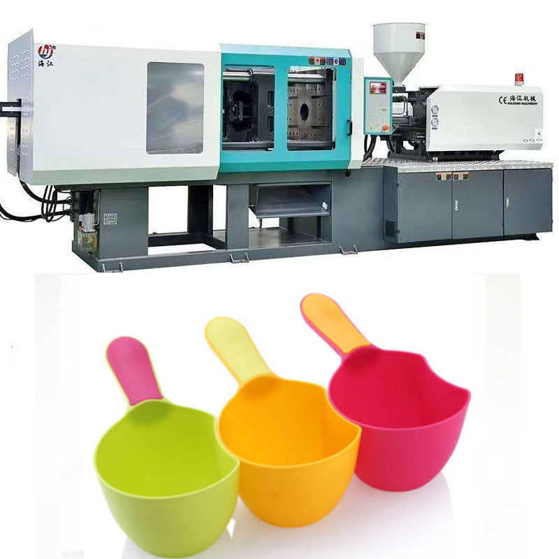 Energy Efficient 80 Ton Injection Molding Machine With 2 Cooling Zone 4 Heating Zone