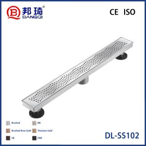 China DL-SS102 American Stainless Steel Floor Drain wholesale
