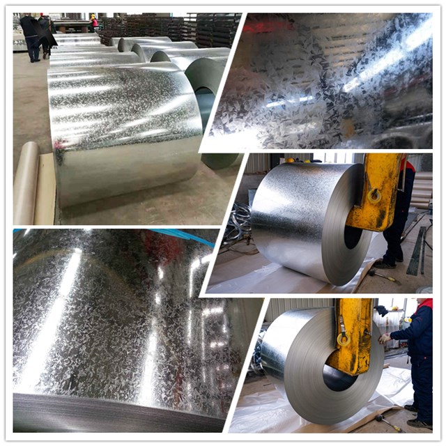 80g 120g 275g Galvanized Steel Coil With Full Hard Technique And For Cold Rolled Based