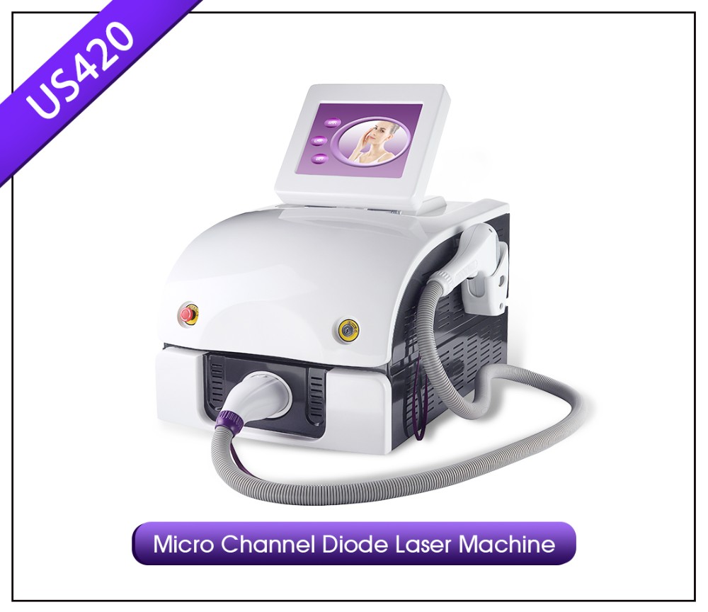Diode Laser Hair Removal Machine triple wavelength lady hair removal machine