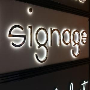 China 20-120mm Stainless Steel Logo Signs Channel Letters Backlit UL wholesale