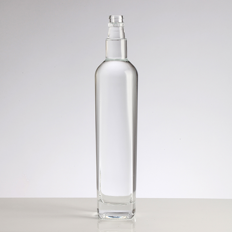 200ml Tall Glass Bottle for Wine and Liquor Clear Glass Rubber Stopper Sealing Type