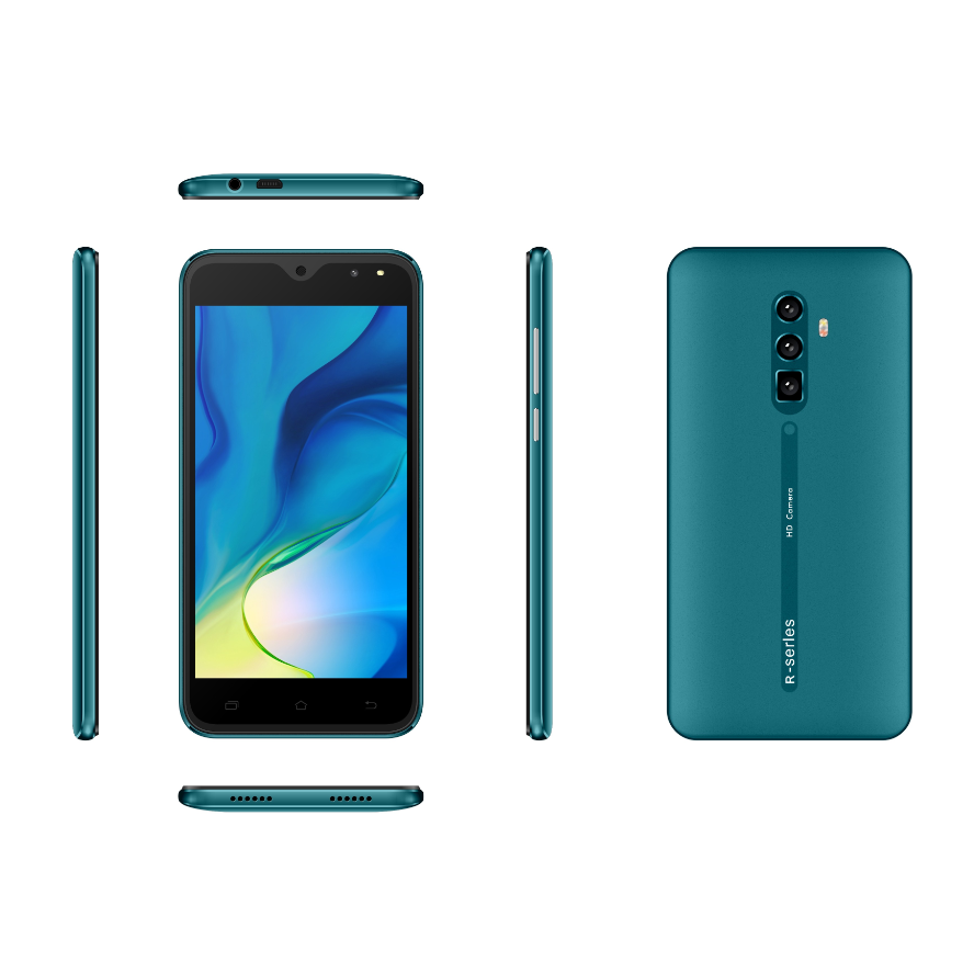 5 Inch Unlocked Android Smartphone Single Core 3.5MM Jack Customized