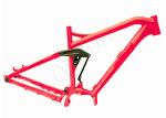 Electric Full Suspension Mtb Frame , 29er Mtb Bike Frames Mid - Drive Motor