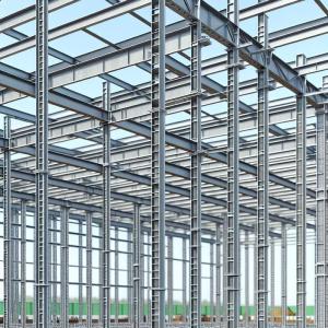 China OEM Prefabricated Industrial Steel Buildings Anti Corrosion High Strength wholesale