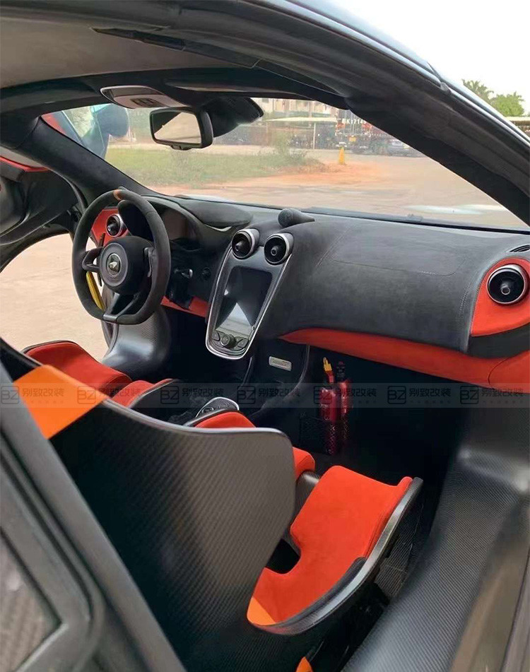 Auto Parts for McLaren GT 540C 570S 600LT 720S 650S 625C MP-12C Carbon Fiber Seats Senna Style Carbon Fiber Seats