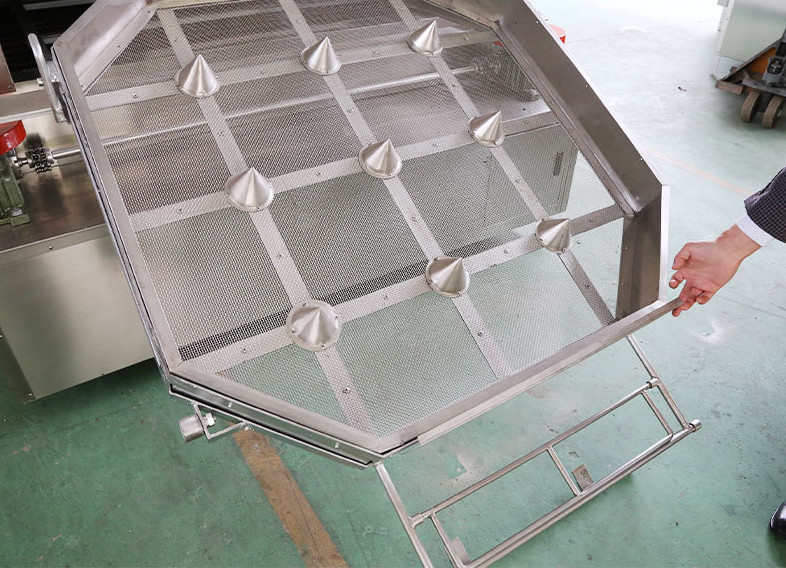 Swing Oven Electricity Heating Nut Roaster Machine 60kg/Batch