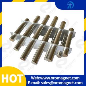 China Custom Overband Magnetic Separator, Strong Permanent Magnetic Grid/ Bar wholesale