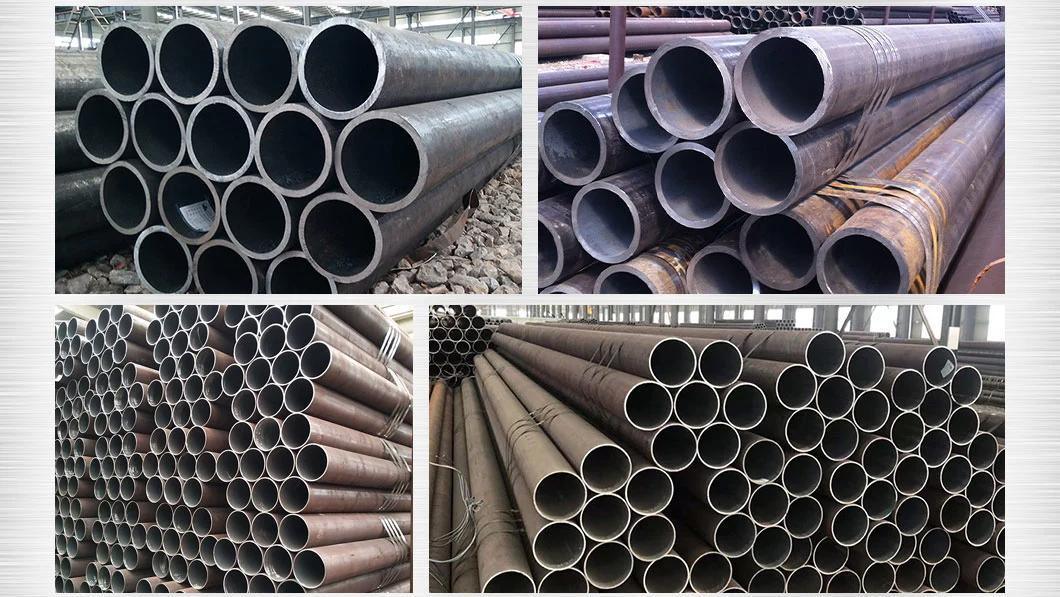 ASTM S235 S355 A36 Hot Rolled Ss400 8 Inch 9 Inch 10 Inch Carbon Steel Pipe Tube