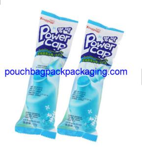 China Ice bag pack plastic, long ice lolly packaging bag popsicle bags wholesale