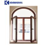 KDSBuilding Swing Residential Casement Round Wooden Window Solid Wooden Window