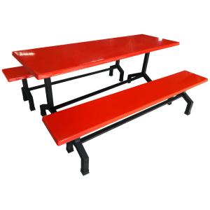 China 1800 X 60 X 750mm 8 Seater Split Restaurant Cafeteria Dining Table wholesale