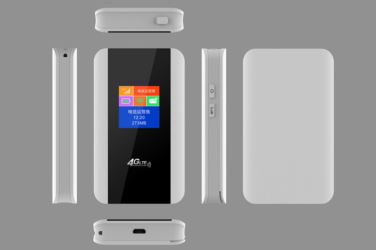 9V 1955MHz Pocket Lte Power Bank 4G Portable Router With Battery