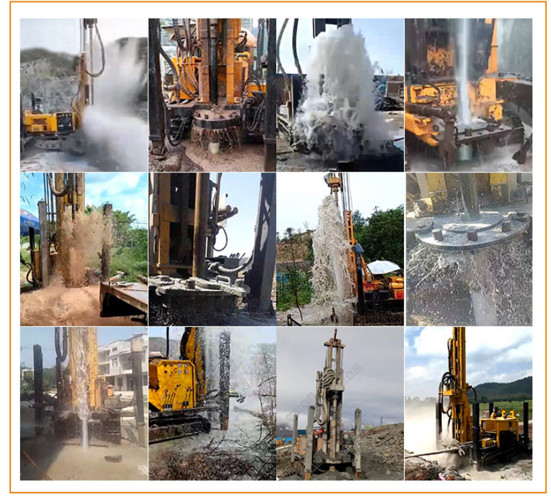 Customized 260 Meters Depth 92kw Crawler Mounted Drill Rig High Efficiency