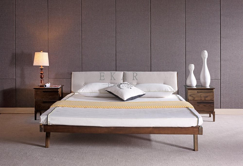 Modern Bedroom Furniture Upholstered Bed Headboard