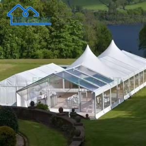 China Marquee Tent For Events Wholesale Big White Outdoor Church Warehouse Wedding Party Tent wholesale
