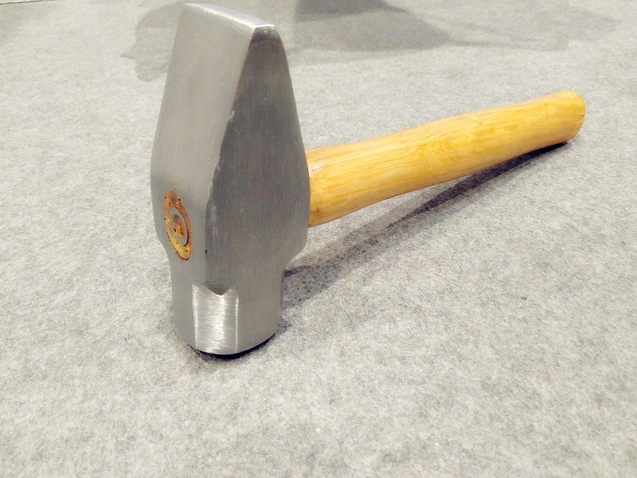 Cross Pein Sledge Hammer (XL0129-B) with polishing surface and natural color wooden handle