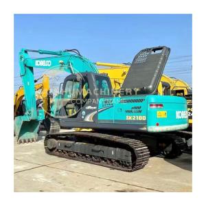 China Used Kobelco SK210D Excavator Good Condition Japan Original 21 Ton 1600 Working Hours wholesale