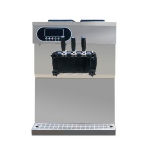 China 36-Liter Tabletop Commercial Soft Serve Ice Cream Maker With Three Flavors wholesale