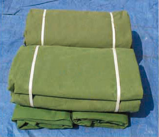 4x6m Outdoor Steel Waterproof Canvas Camping Military Frame Tent