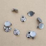 Round Bondable Lingual Button W/ Small Cleat Mesh Base
