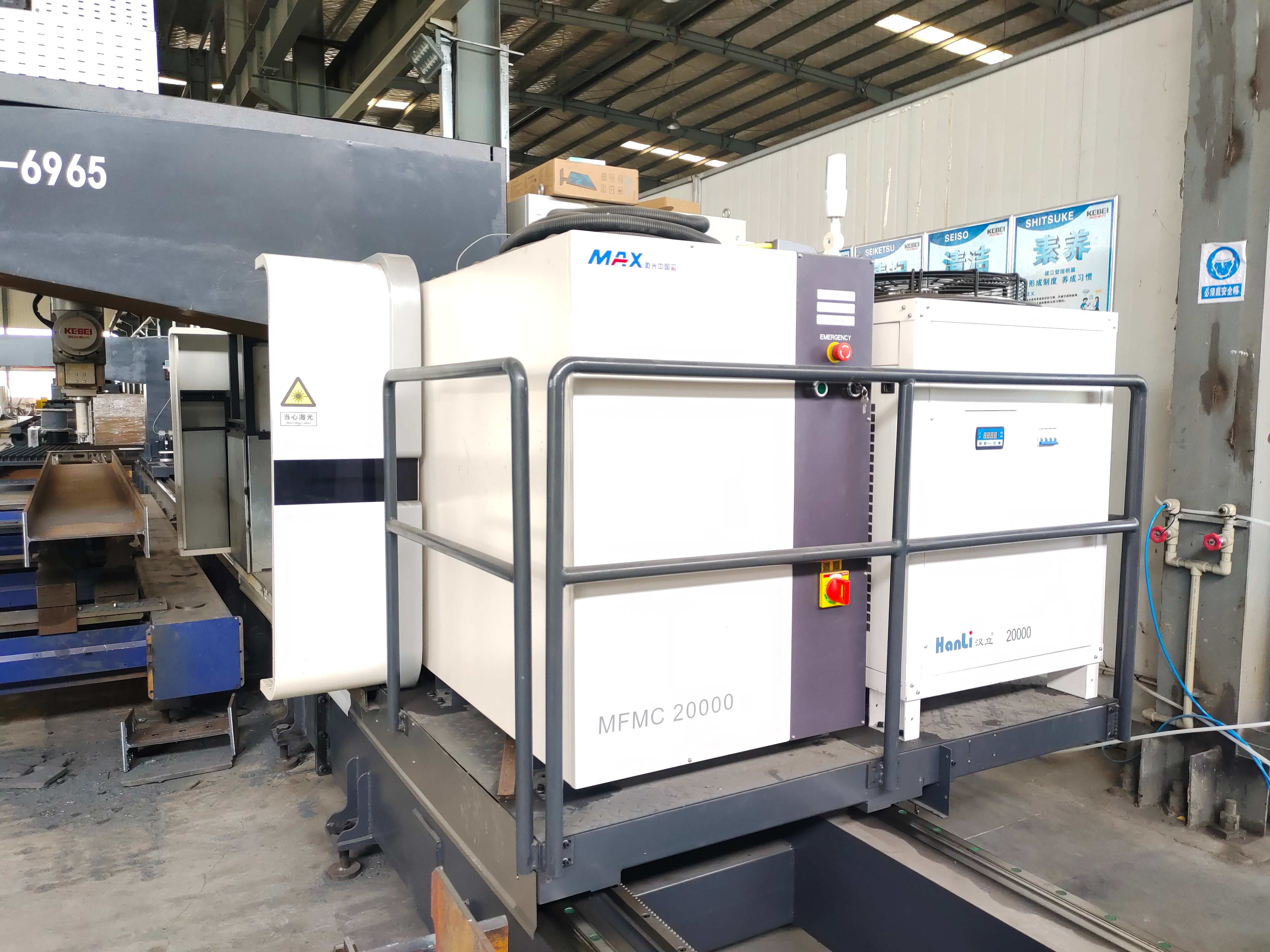 12KW Laser Power Sheet Cutter For 1000mm Max Cutting Width In Metal Processing Industry