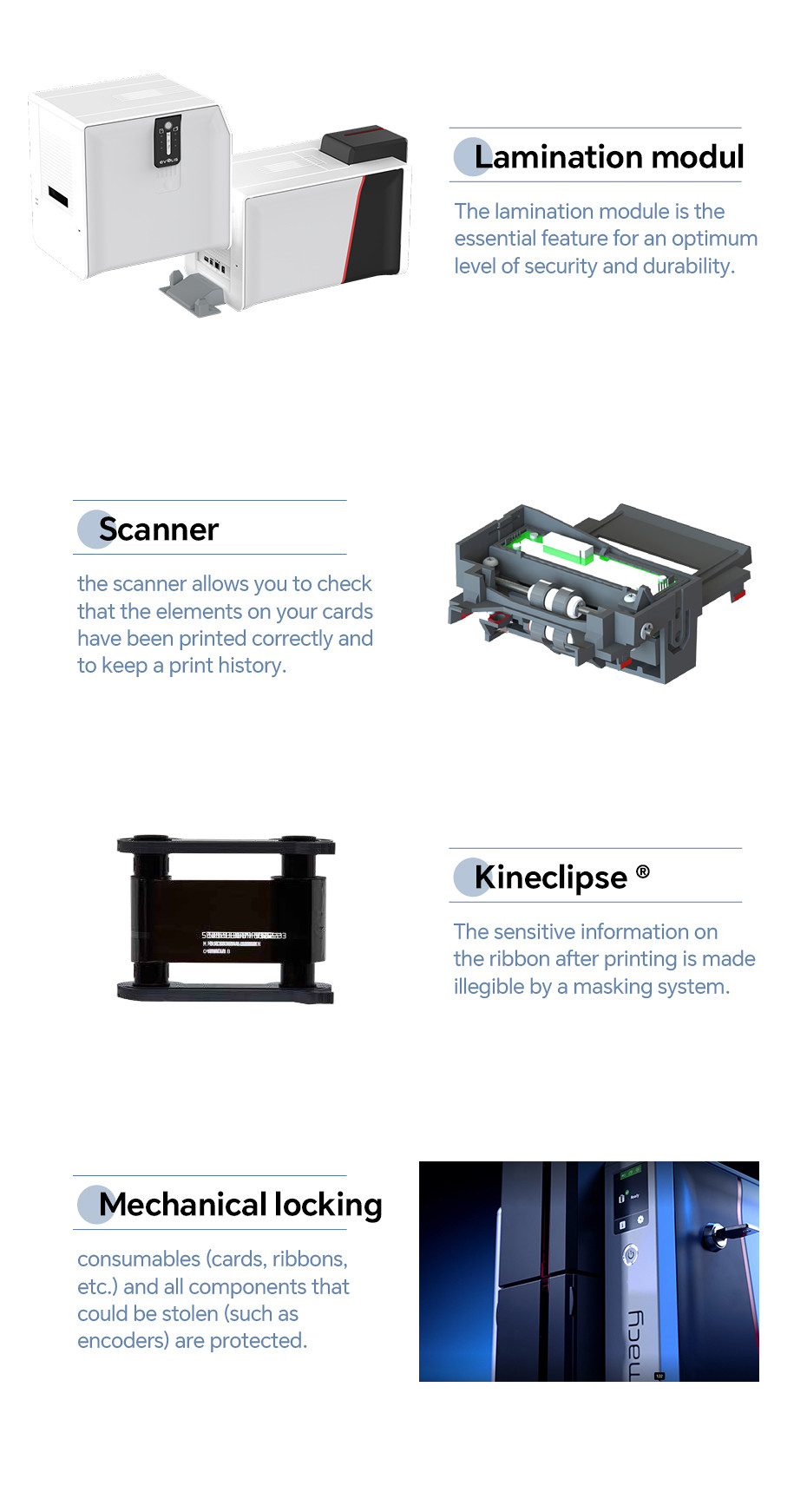 Double Sided PVC Bank Card Printer Machine for Jewelry Appraisal Card