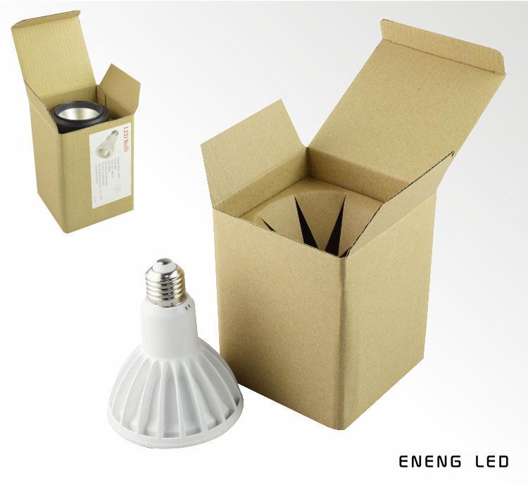 high lumens E2712W dimmable led par30 spot light with cob led led par30 light Track lamp to Replace 45W metal halide