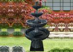 64 Inch Ornament Four Tiered Water Fountain
