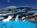 Kids Fiberglass Water Park Slide Outdoor Water Play Carnival Rides