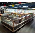 R404A Supermarket Island Freezer