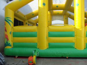 China Electric Jumping Castle Air Blower , Jumping Castle Blower Fan FQM-2315/1115 1100W commercial bounce house blower wholesale