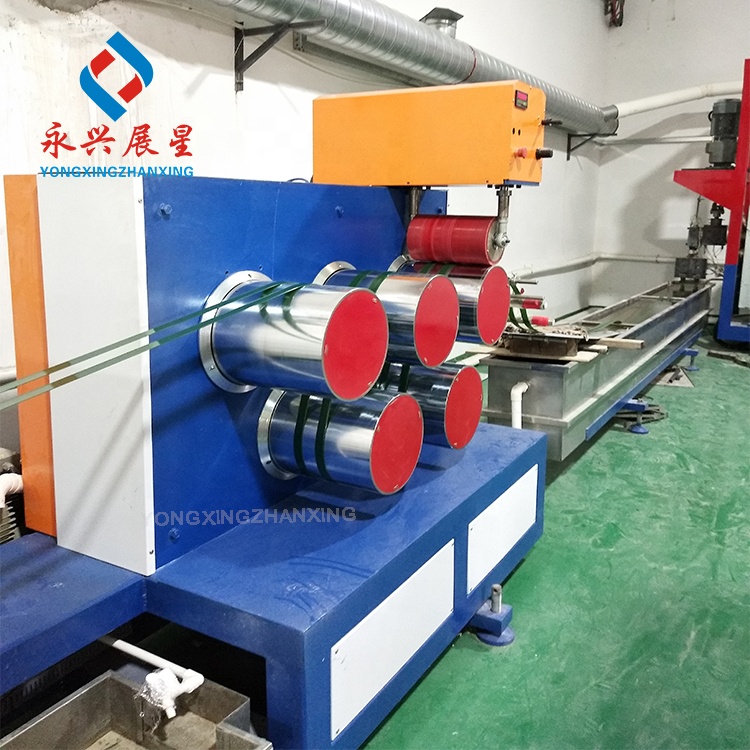 Double Screw PET Packing Belt Making Machine High Accuracy Transparent PET Strapping Tape