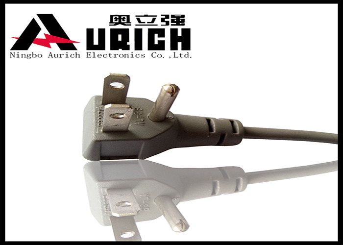 Non - Rewirable CSA UL Power Cord Plug / Power Supply Cable 10A 13A 15A 125V