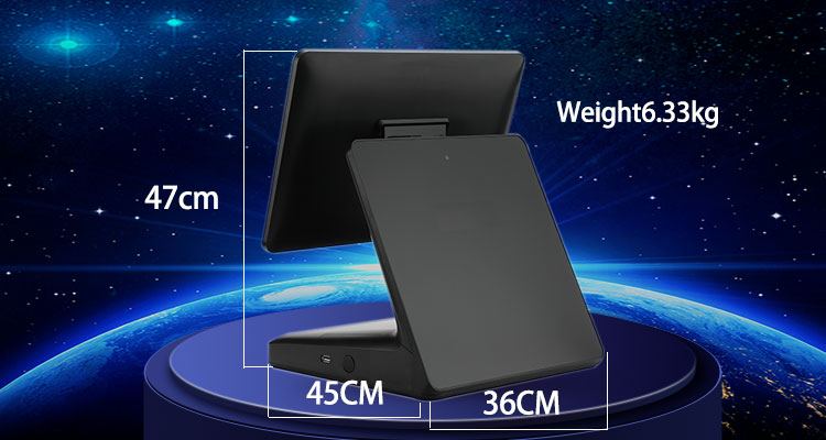 15.6 Inch Full HD Display POS Machine with Win/Android and Optional Thermal Printer