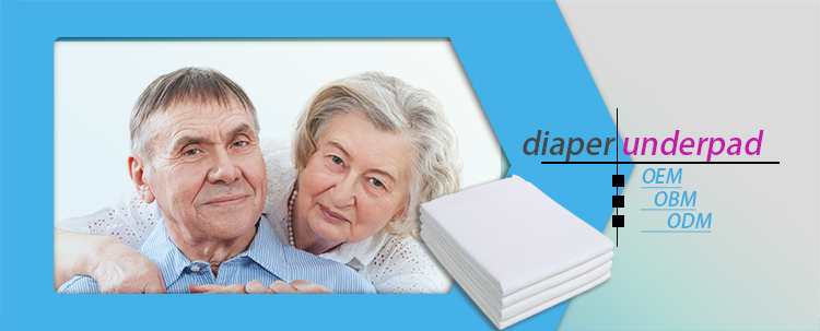 Fluff Pulp Disposable Bed Mat for Incontinence Care in Hospitals and Homes CE Certified
