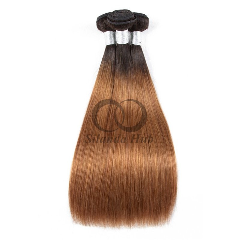 #T1B/30 Straight Remy Human Hair Bundles Sew In Weave Bundles Brazilian Bundle Deals