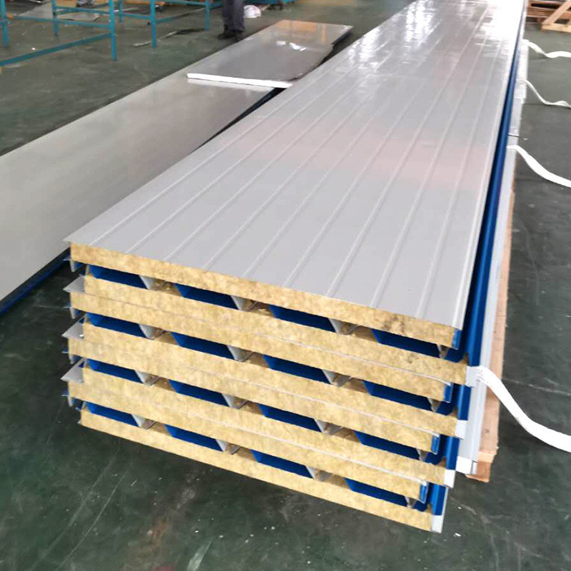 Sandwich Panel Rockwool Exterior Insulation Board 48kg/M3