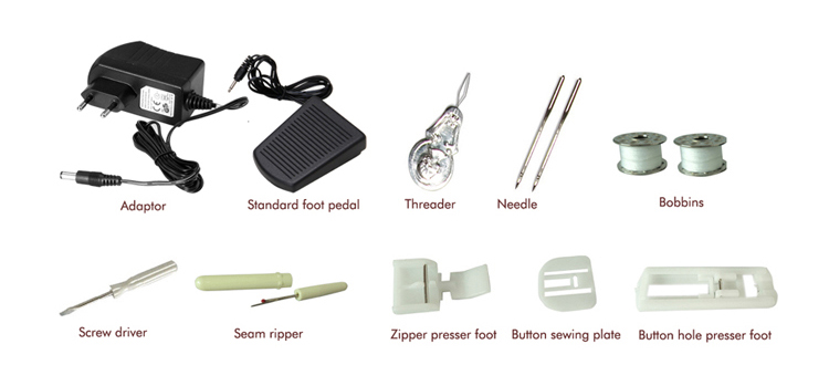 UFR-611 Sewing Machine with Lock Stitch Formation and Overall Dimensions 368*145*270