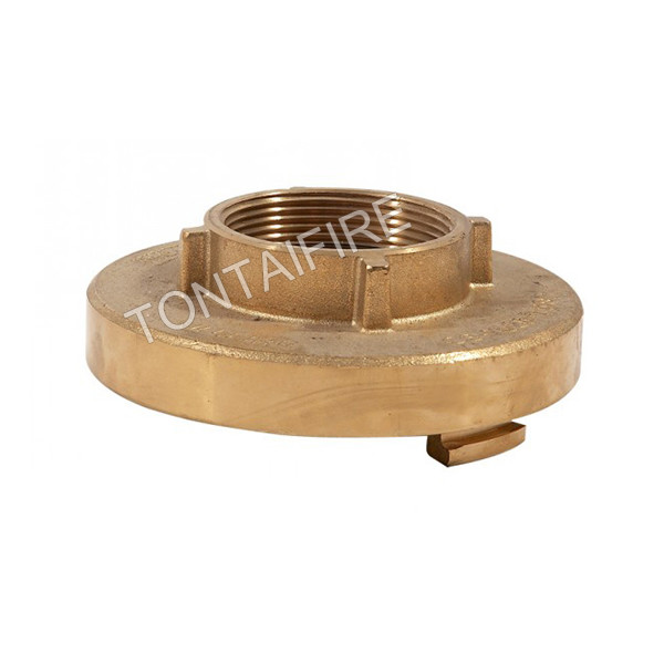 Storz adaptor female thread in brass for hydrant adaptor