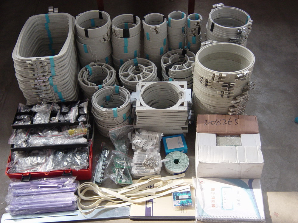 Commercial Computerized Embroidery Machine For Flat Bed 12 Heads