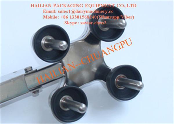 Foldable Cleaning Plate Milking Machine Spares 350X160mmx210mm For Milking