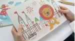 Children popular Painting book Scrapbook any size any printing