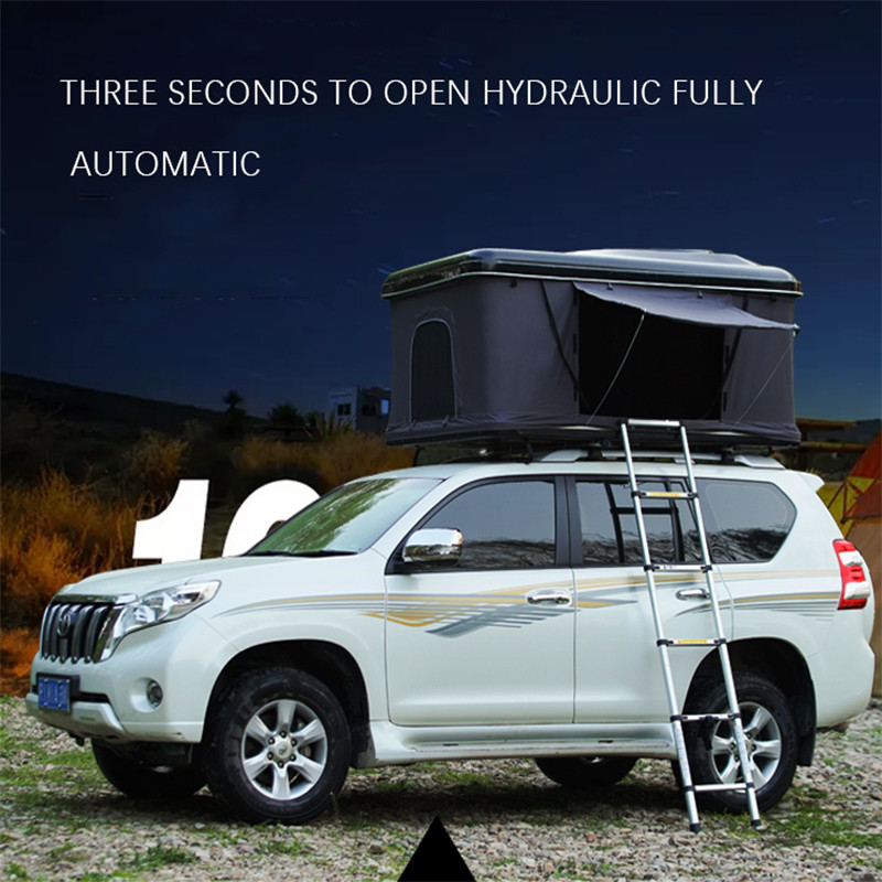 Rip Stop Canvas Outdoor Camping Car Roof Tent Double Layer