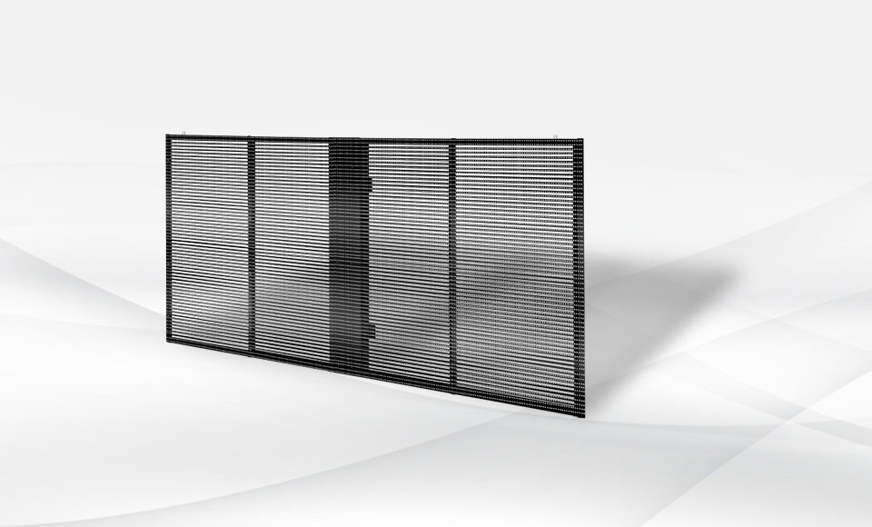 Indoor P3.9 High Transparency Ultra Thin Transparent LED Screen Music Video Wall