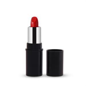 China Black Abs Round 3.5g Empty Lip Balm Tube SGS Standard wholesale