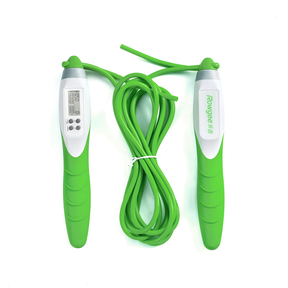 Fitness Jump Rope Body Building ASJC-01 2.8m PVC Speed Fitness Sports Light Green Jump Rope